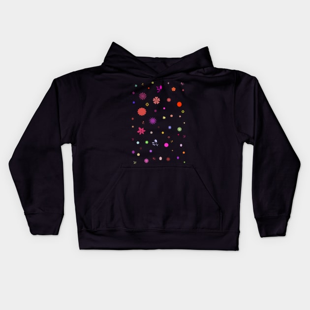 Garden of Flowers Kids Hoodie by Vitalware